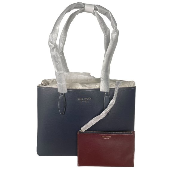 SOLD KATE SPADE ALL DAY LARGE TOTE, Blazer Blue - Picture 2 of 13
